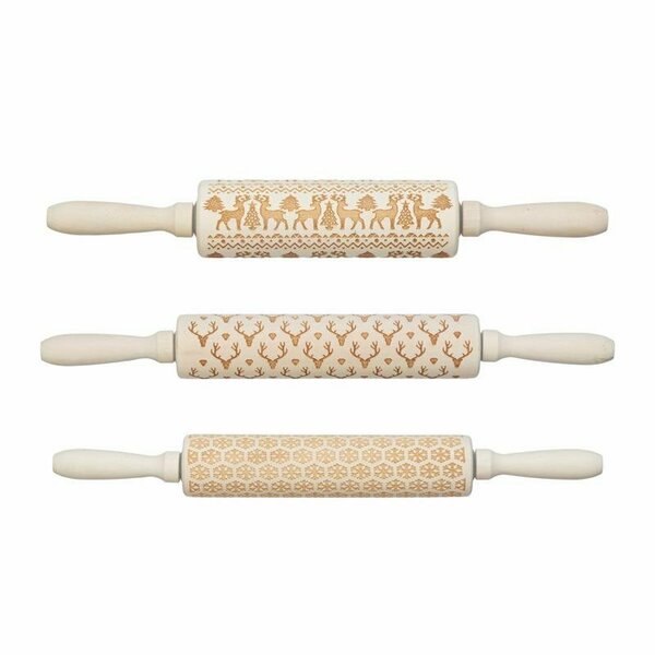 Creative Co-Op ROLLING PIN WOOD 2X15in. XS1346A